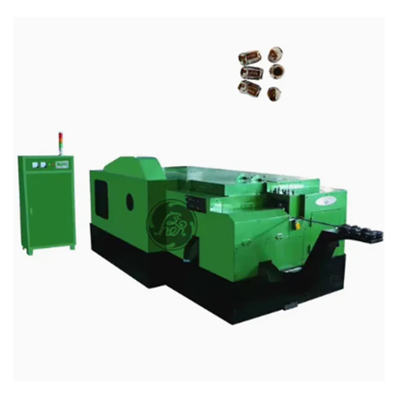 6 Kalıp ve 6 Somun Altında Eski Soğuk Dövme Makinesi